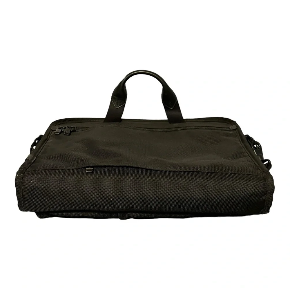 Tumi Alpha Organizer Bag Laptop Computer Briefcase Brief Shoulder Bag Black
